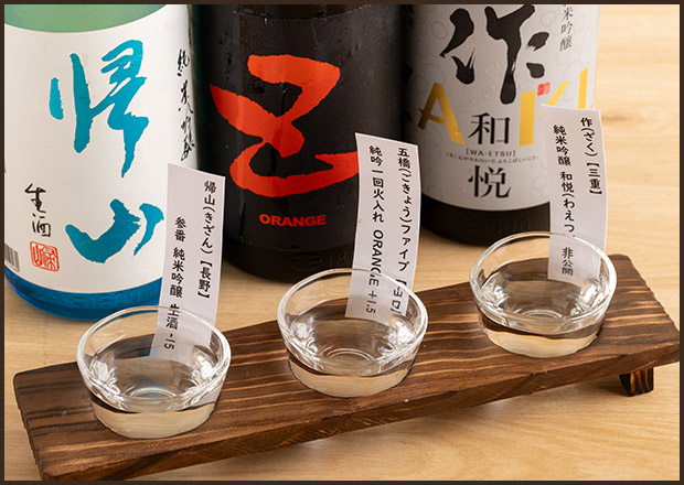 Japanese  Sake Tasting Set